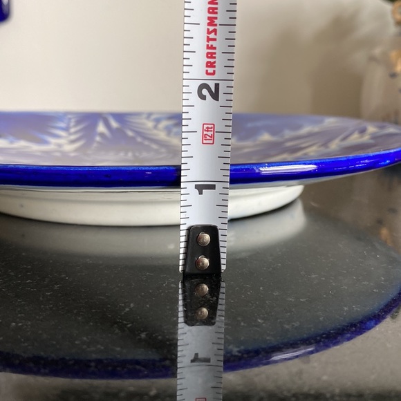 Decorated pottery plated - Picture 7 of 8